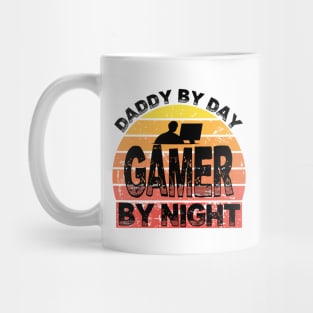 daddy by day gamer by night Mug